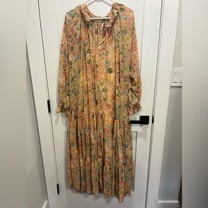Free People Multicolor Floral Dress